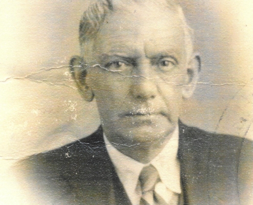 My father, Frederick Burnett