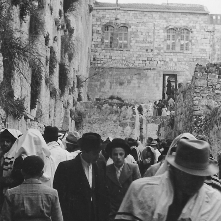 Streets of Jerusalem 1940's