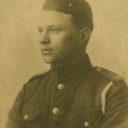 Sam Luty in uniform